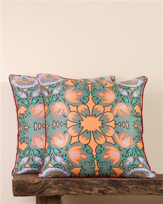 49% OFF on Portico New York Floral Cushions Cover