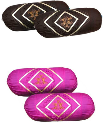 Christy's Collection Embroidered Bolsters Cover Christy's Collection Embroidered Bolsters Cover