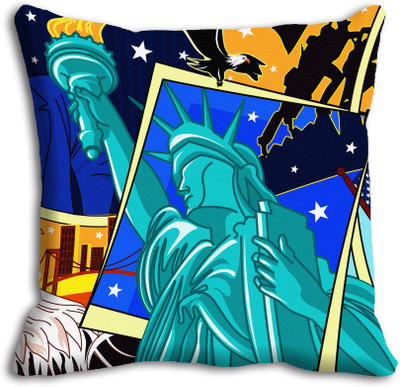 75% OFF on StyleNcomfort Abstract Cushions Cover