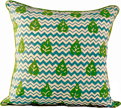 3% OFF on The Orange Sand Floral Cushions Cover