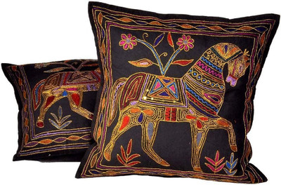 50% OFF on Home India Self Design Cushions Cover