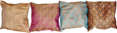 15% OFF on Exotic India Paisley Cushions Cover