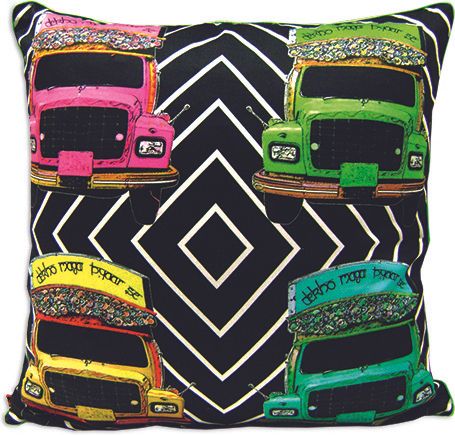 20% OFF on The Bombay Store Abstract Cushions Cover