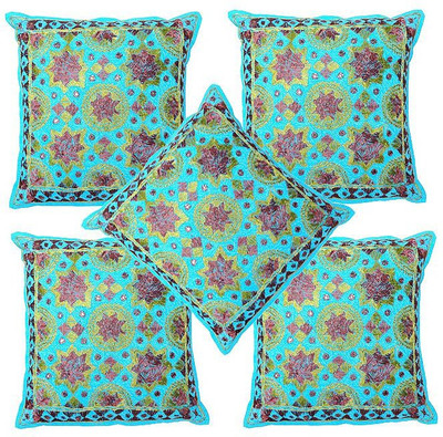 50% OFF on Pezzava Embroidered Bolsters Cover