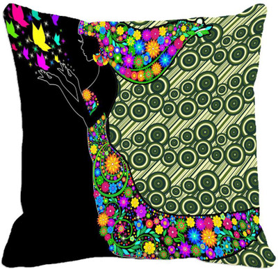60% OFF on meSleep Abstract Cushions Cover