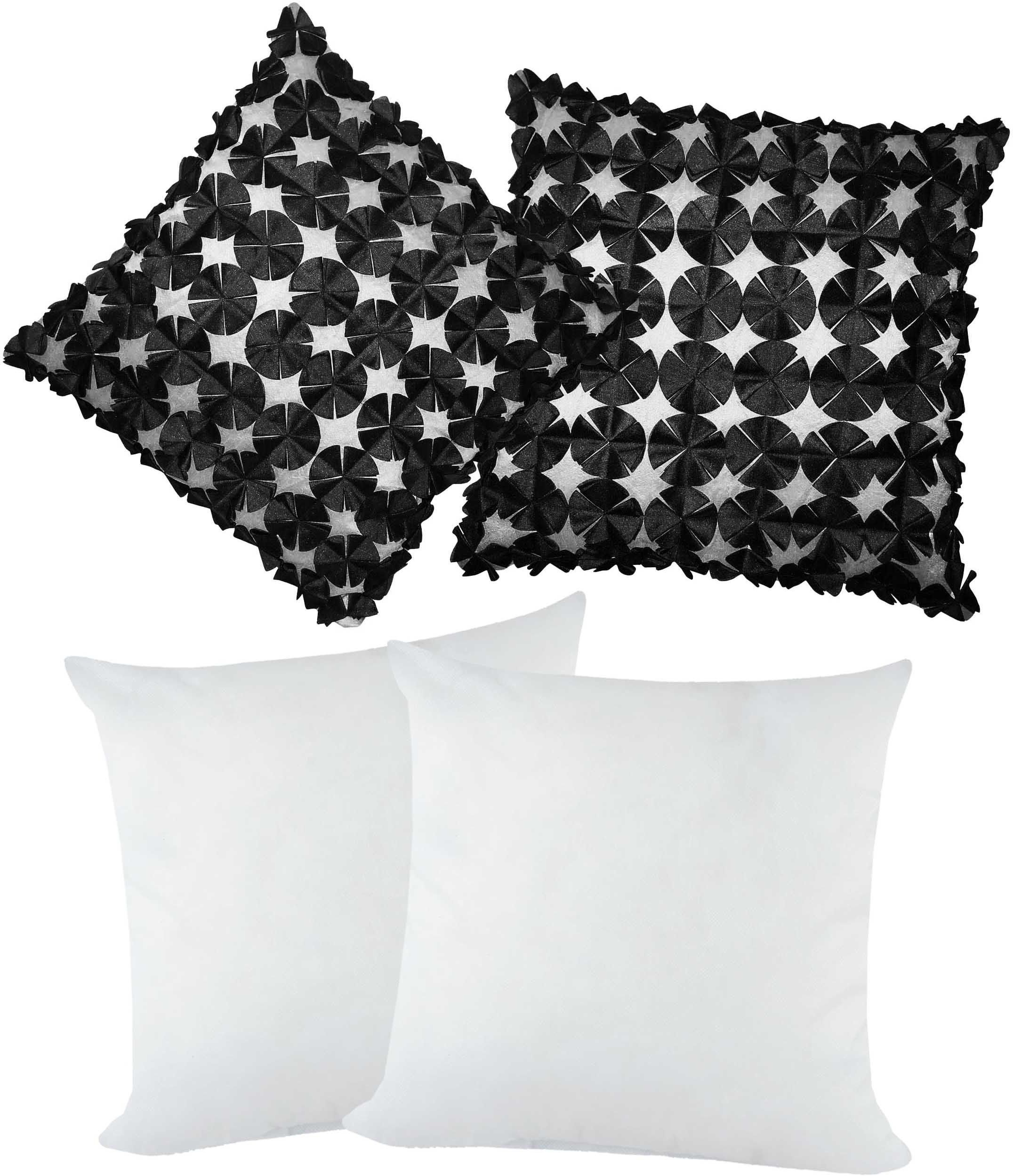 74% OFF on Zikrak Exim Floral Cushions Cover