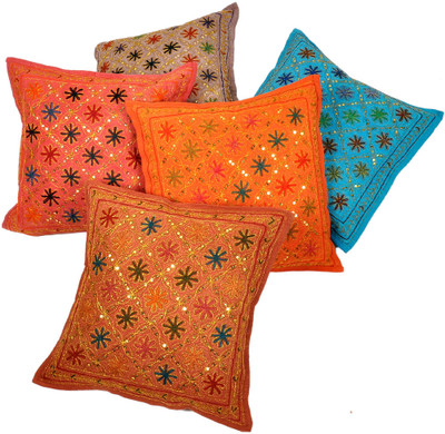 40% OFF on Jaipur Raga Polka Cushions Cover