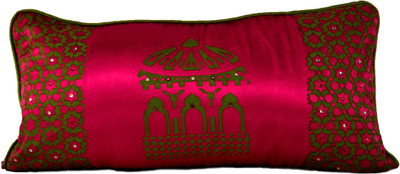 3% OFF on The Orange Sand Abstract Cushions Cover