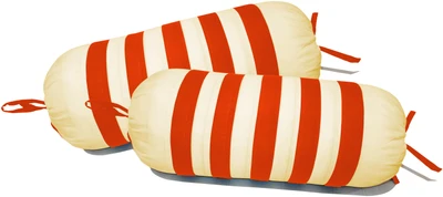 41% OFF on ZIKRAK EXIM Self Design Bolsters Cover