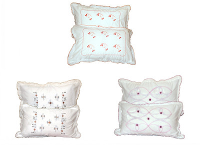 54% OFF on Christy's Collection Embroidered Pillows Cover