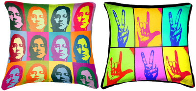 61% OFF on Belkado Abstract Cushions Cover