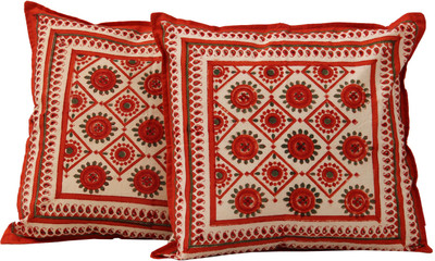 50% OFF on Chhipa Prints Floral Cushions Cover