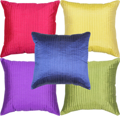 64% OFF on Madhavs Embroidered Cushions Cover
