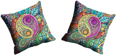 50% OFF on Footpathcrafts Abstract Cushions Cover