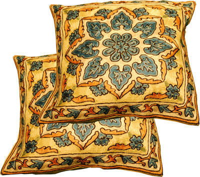 20% OFF on Ancient India Floral Cushions Cover
