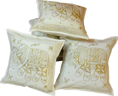 27% OFF on Sunshine Rajasthan Abstract Cushions Cover