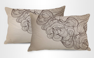 54% OFF on StyBuzz Printed Pillows Cover