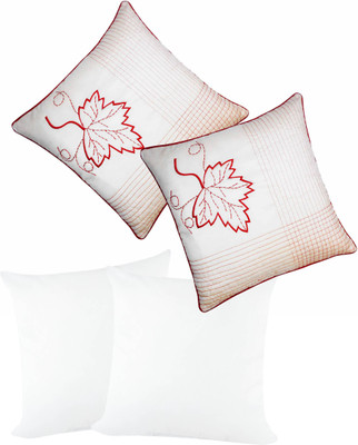 74% OFF on Zikrak Exim Embroidered Cushions Cover