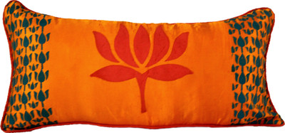 3% OFF on The Orange Sand Abstract Cushions Cover