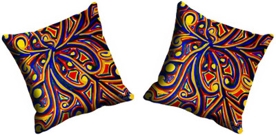 50% OFF on Footpathcrafts Abstract Cushions Cover