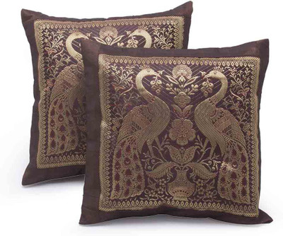 58% OFF on Little India Self Design Cushions Cover