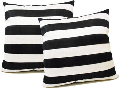 62% OFF on ZIKRAK EXIM Striped Cushions Cover