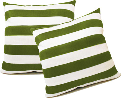 82% OFF on Zikrak Exim Striped Cushions Cover