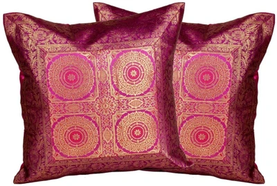 69% OFF on UFC Mart Self Design Cushions Cover