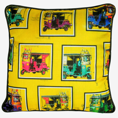 10% OFF on Fatfatiya Self Design Cushions Cover