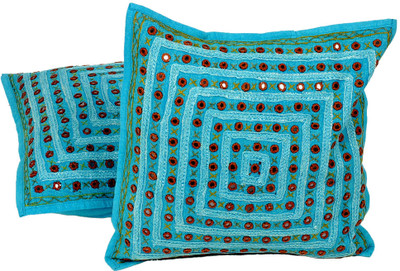45% OFF on Jaipur Raga Polka Cushions Cover