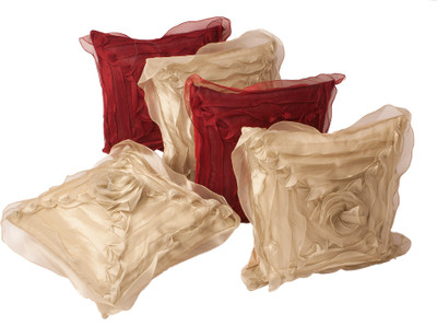 50% OFF on Dekor World Floral Cushions Cover