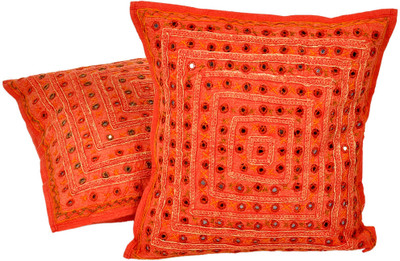 45% OFF on Jaipur Raga Polka Cushions Cover