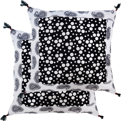 51% OFF on Ecraftindia Polka Cushions Cover