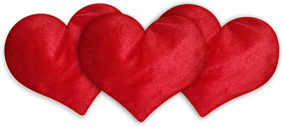 45% OFF on meSleep Solid Cushions Cover