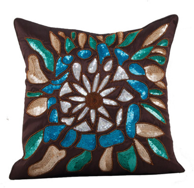 76% OFF on Rutbaa Embroidered Cushions Cover