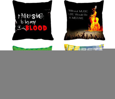 70% OFF on meSleep Abstract Cushions Cover