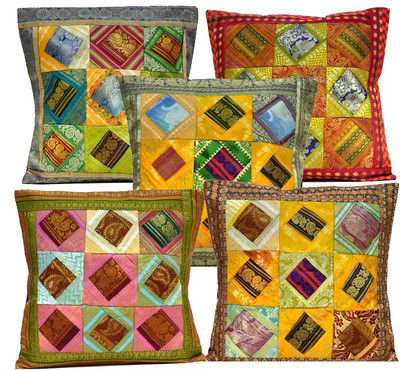 39% OFF on Amazing India Embroidered Cushions Cover 39% OFF on Amazing India Embroidered Cushions Cover