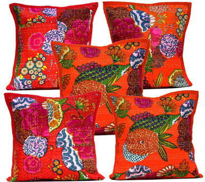 28% OFF on Amazing India Floral Cushions Cover