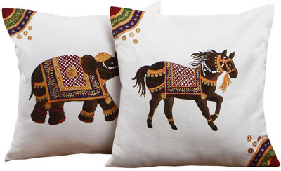 Rangrage Self Design Cushions Cover