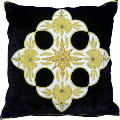 6% OFF on Reme Printed, Solid Cushions Cover