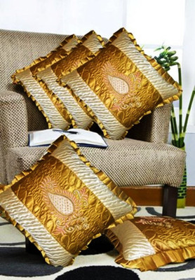 46% OFF on HandloomTrendz Embroidered Cushions Cover 46% OFF on HandloomTrendz Embroidered Cushions Cover