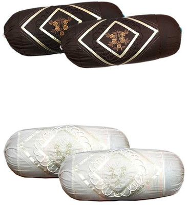 14% OFF on Christy's Collection Embroidered Bolsters Cover