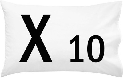 54% OFF on meSleep Printed Pillows Cover