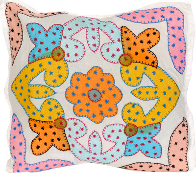 16% OFF on Exotic India Floral Cushions Cover