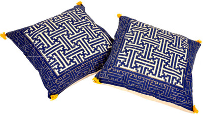 28% OFF on Sunshine Rajasthan Abstract Cushions Cover