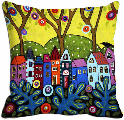 38% OFF on Mayasnaturals Self Design Cushions Cover