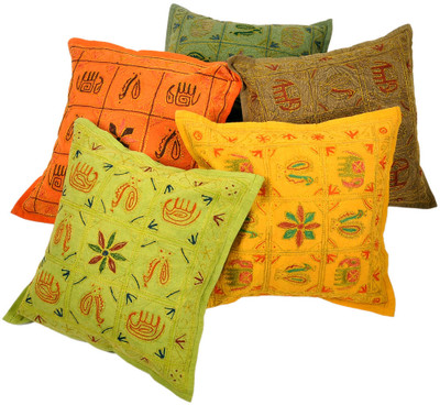 27% OFF on Sunshine Rajasthan Printed Cushions Cover