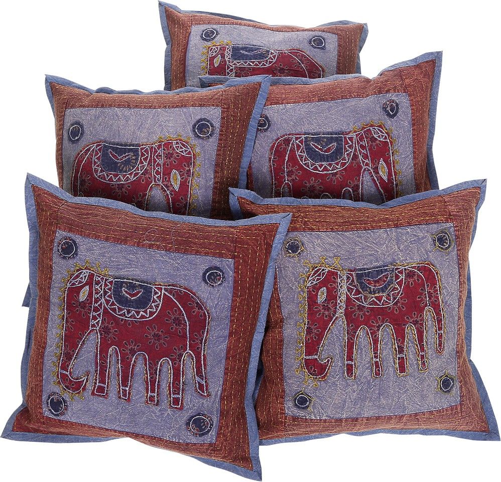 52% OFF on Rajrang Embroidered Cushions Cover