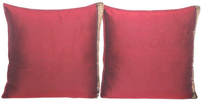 47% OFF on All About Art Self Design, Polka Cushions Cover