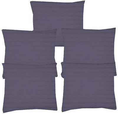 4% OFF on LNT Striped Cushions Cover Pack of 5, 40.64 cm*40.64 cm, Lavender